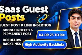 publish high da saas guest post and guest post backlinks