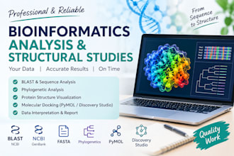 do bioinformatics analysis for computational drug design