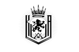 design family crest luxury coat of arms heraldic logo