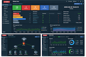 setup zabbix monitoring infrastructure