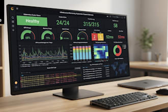 create professional grafana dashboards prometheus monitoring
