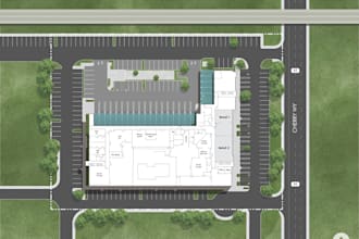 do high quality site plan,commercial parking layout,floor plan for city approval