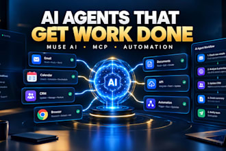 build ai agents, muse ai automations, mcp integrations and workflows