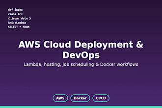 build ruby on rails backend apis with mysql and aws