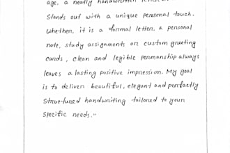 convert document to neat handwriting