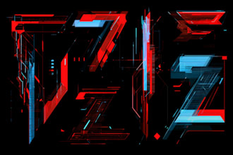 design a professional cyberpunk logo for gaming streetwear