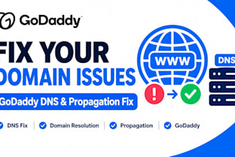 fix godaddy domain propagation and not resolving issues