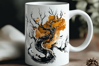 awesome custom mug design