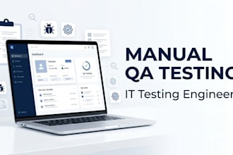 manually test your website or mobile app
