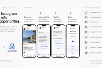 build manychat instagram dm automation