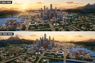 build minecraft city map server spawn lobby minigame survival hub world builder