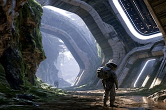 concept art for science fiction
