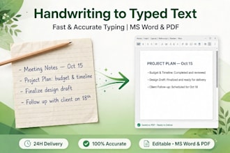 do neat and clean handwritten notes