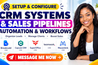 setup breakcold capsule crm superoffice teamwork mavenlink pipeline automation