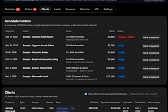 build a custom CRM system with dashboard and automation