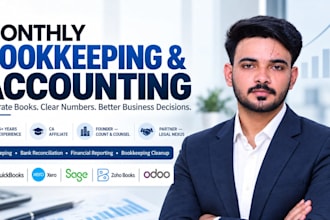 monthly bookkeeping and accounting for small businesses