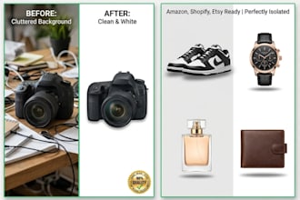 professional product background removal for ecommerce