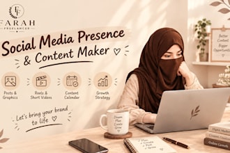 build your social media presence as a content maker