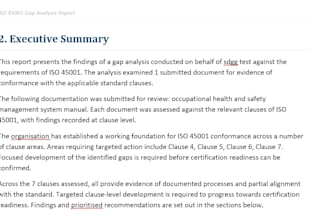 perform an iso 45001 gap analysis for your business