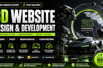 design 3d interactive wix studio website redesign wix animated 3d website