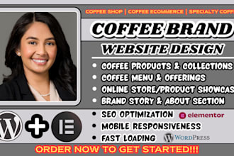 coffee website, coffee shop website, coffee brand website, specialty coffee