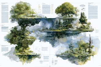 design amazing fantasy landscape
