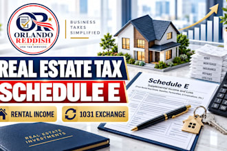 file your real estate investor tax return with rental income, schedule e filing