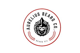 design greatest roman beard oil logo for men