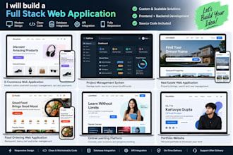 build a full stack web application