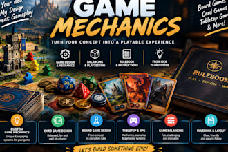 design your board game development card game mechanics tabletop card game design