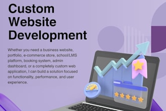 designing and developing custom web software