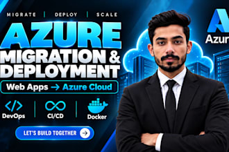 do azure cloud migration for your website or web application