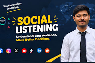 do social listening, brand monitoring and competitor analysis