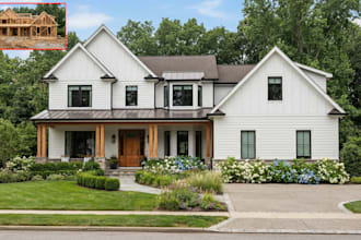 provide professional architectural exterior and facade renovation design
