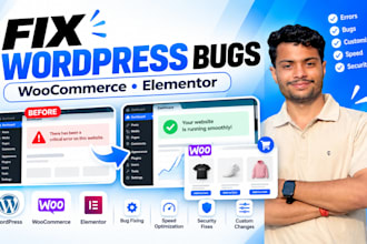 fix wordpress bugs and woocommerce issues