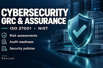 provide cybersecurity grc, risk assessments, audits and compliance support
