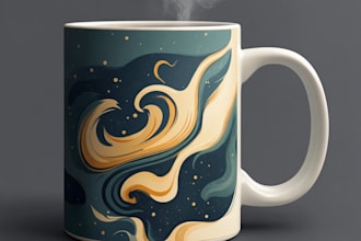 awesome custom mug design
