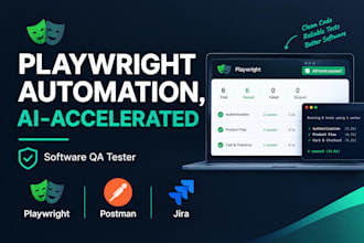 write playwright test automation for your web app