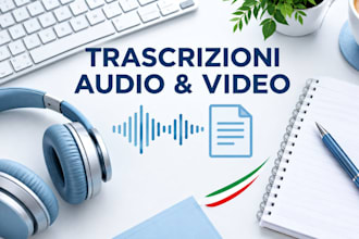 transcribe your italian audio or video accurately and fast