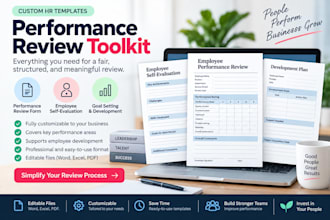 create custom employee performance review forms