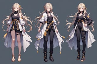 create anime, manga art sfw or nsfw
