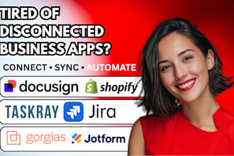 integrate mission control taskray jira jotform docusign shopify gorgias hubspot