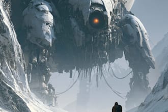 design sci fi illustration and sci fi concept art