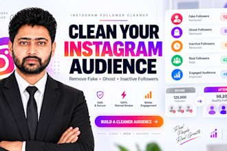 manually remove ghost, fake and inactive instagram followers