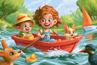 create children book illustration and storybook art
