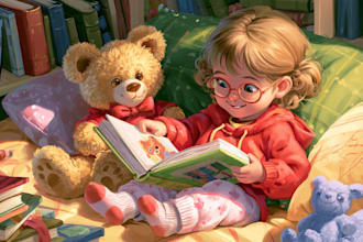 design children book illustration and children book cover