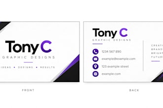 design a professional custom business card