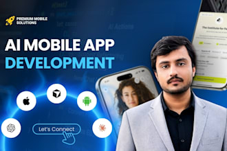 do ai mobile app development android app ios app development mobile app creation