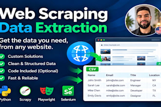 build python web scrapers with scrapy, playwright, selenium