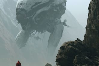 do stunting sci fi illustration and sci fi illustration